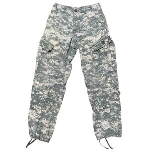 Military Issue ACU Camo Cargo Pants Small Short Tactical Ripstop Trousers
